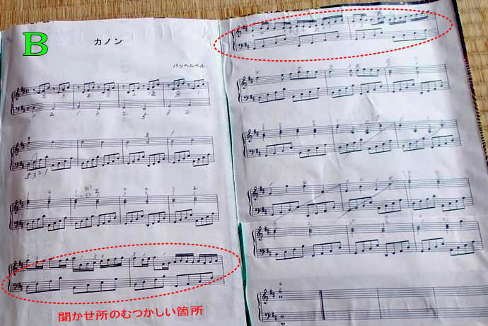カノン楽譜