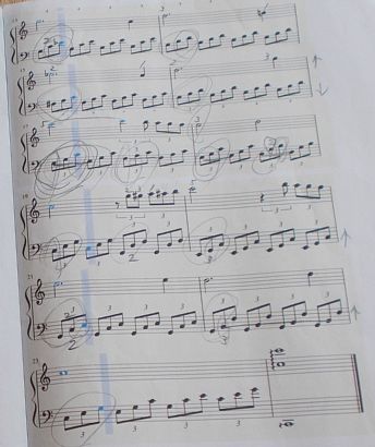 みじかくも美しく燃え・楽譜2