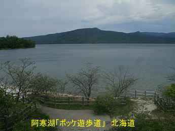 阿寒湖、ポッケ遊歩道、北海道旅行